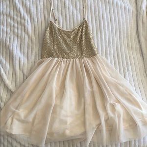 Short sparkly dress